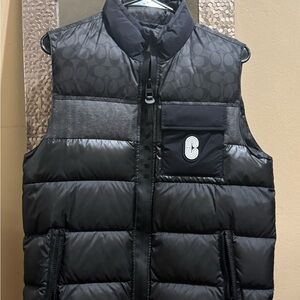 Coach Puffer Vest size small